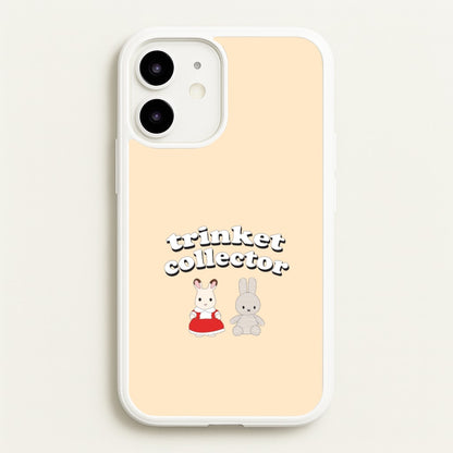 Trinket Collector Biege iPhone 12 Mini Case