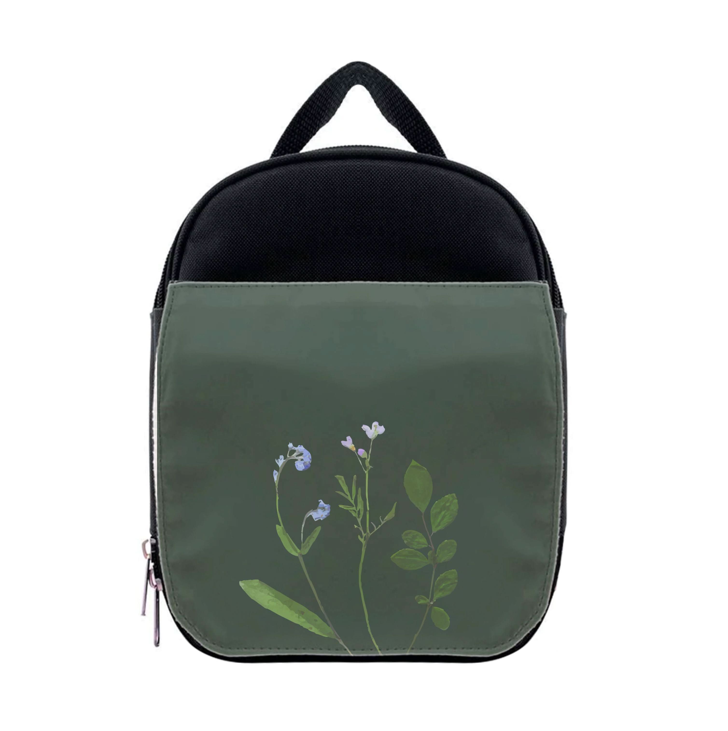 Follow Your Own Path Dark Green Lunchbox