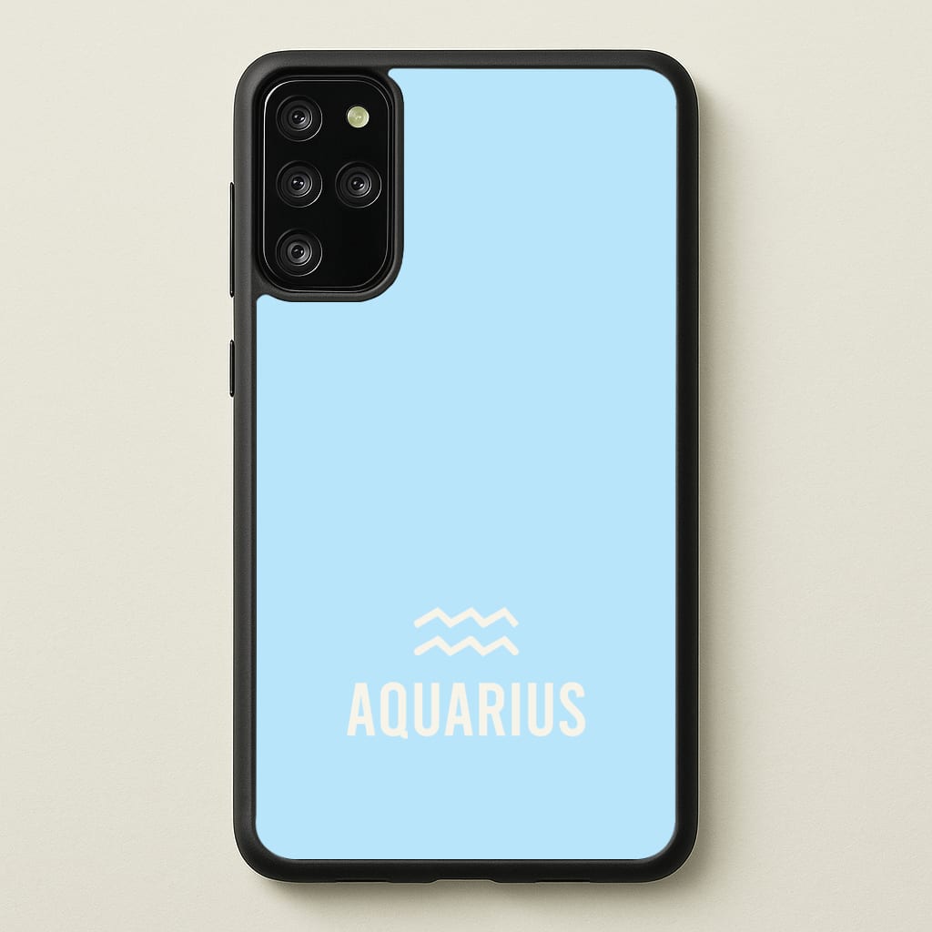 Aquarius Pastel Zodiac Galaxy S20 Plus Case