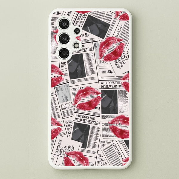 Front Page Kisses Galaxy A13 Case