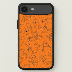 Halloween Plushies Pattern I - Halloween iPhone 17 Air Case