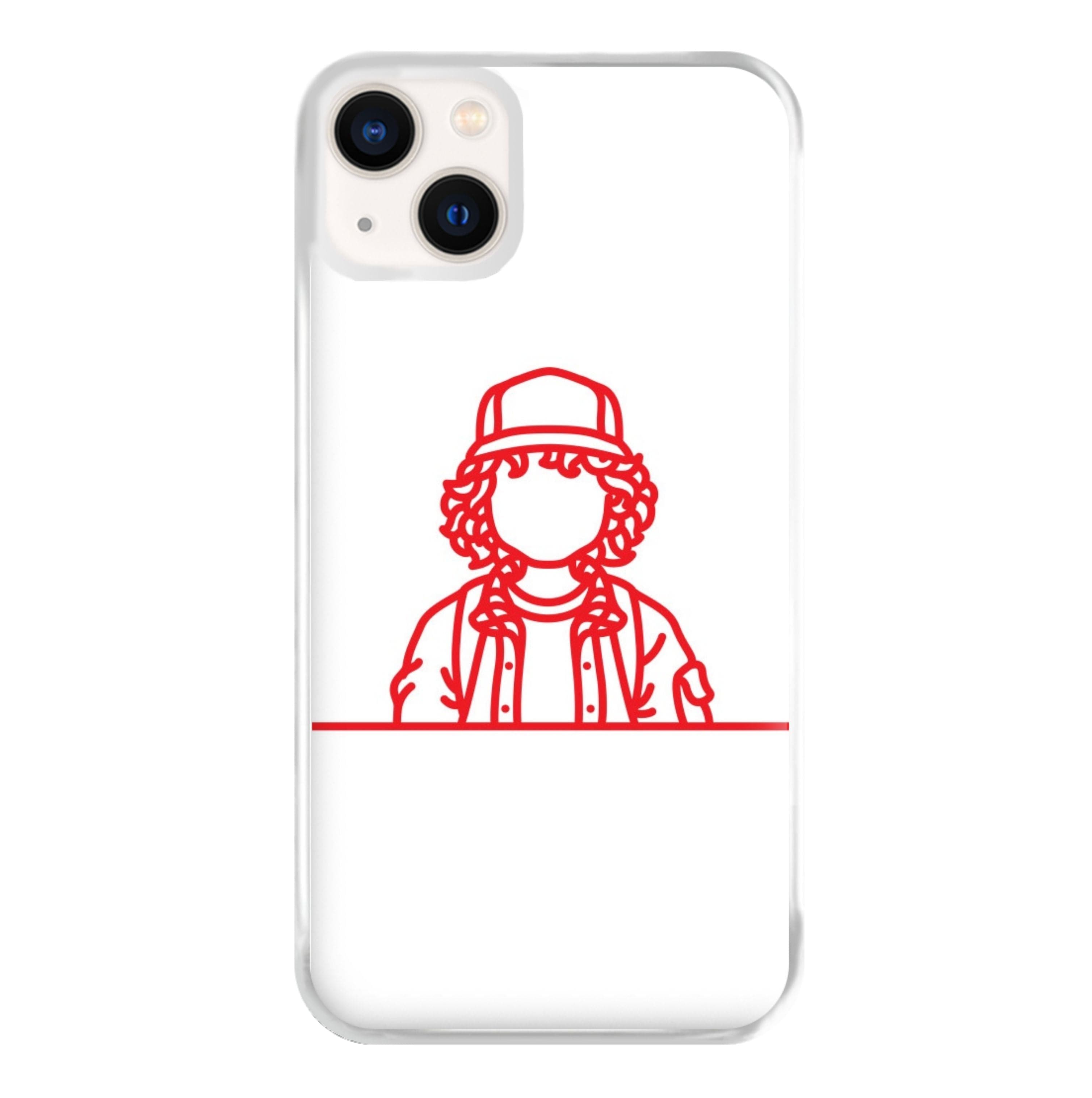 Dustin Outline Phone Case