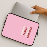 Treat People With Kindness Laptop Sleeve 2