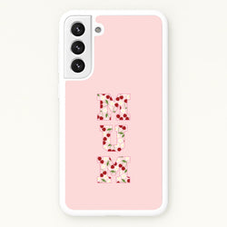 Floral Varsity Mum Galaxy S21 Plus Case