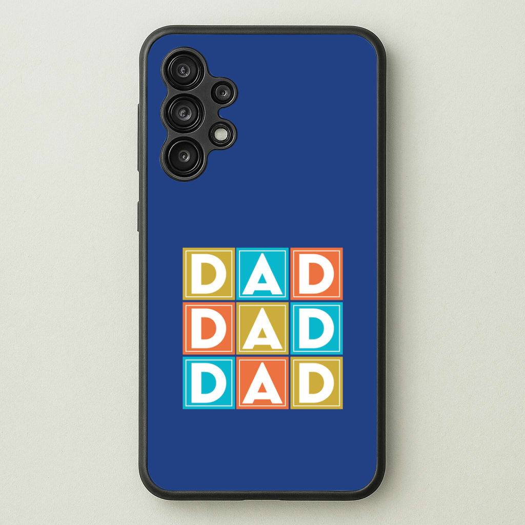 Dad Cubes Galaxy A13 Case