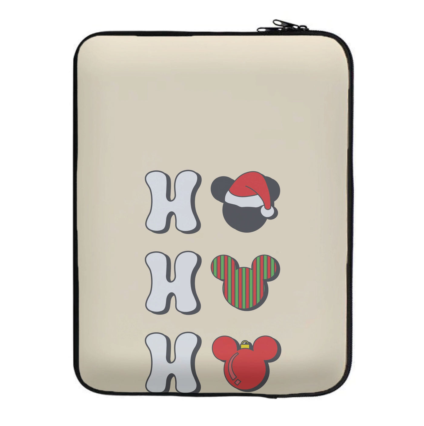 Ho Ho Ho Mickey Laptop Sleeve