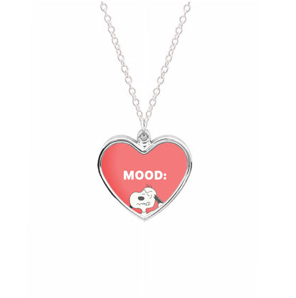 Mood Cartoon Beagle  Necklace