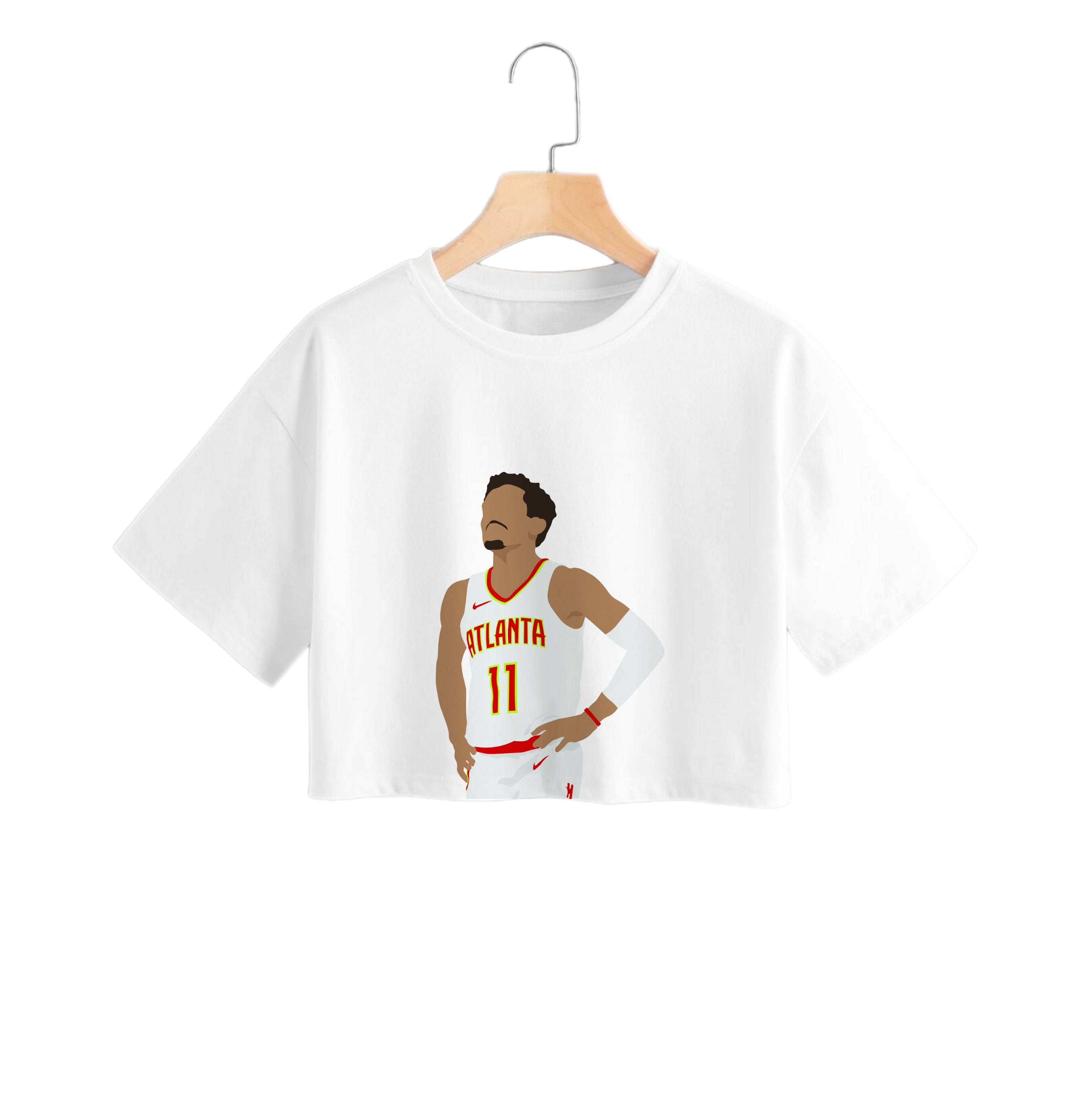 Young - Basketball Crop Top