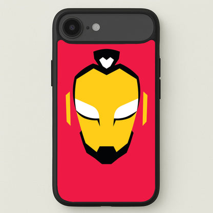 Metal Heart Hero Face iPhone 17 Air Case