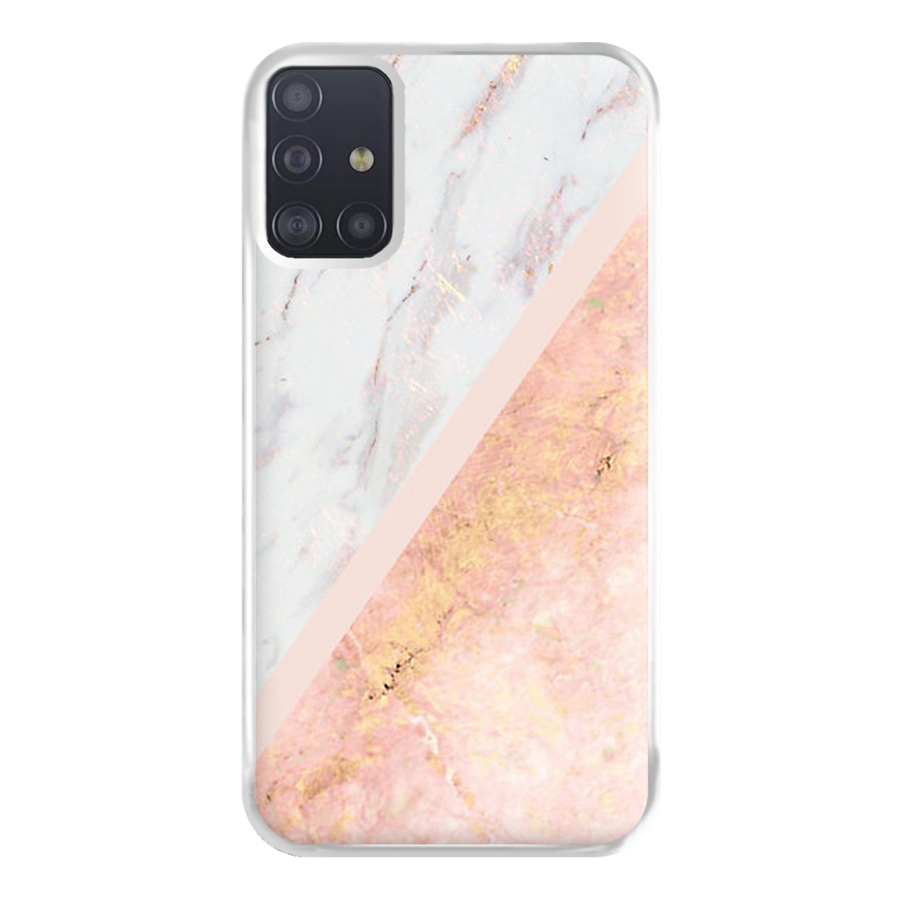 Marble and Rose Gold Phone Case