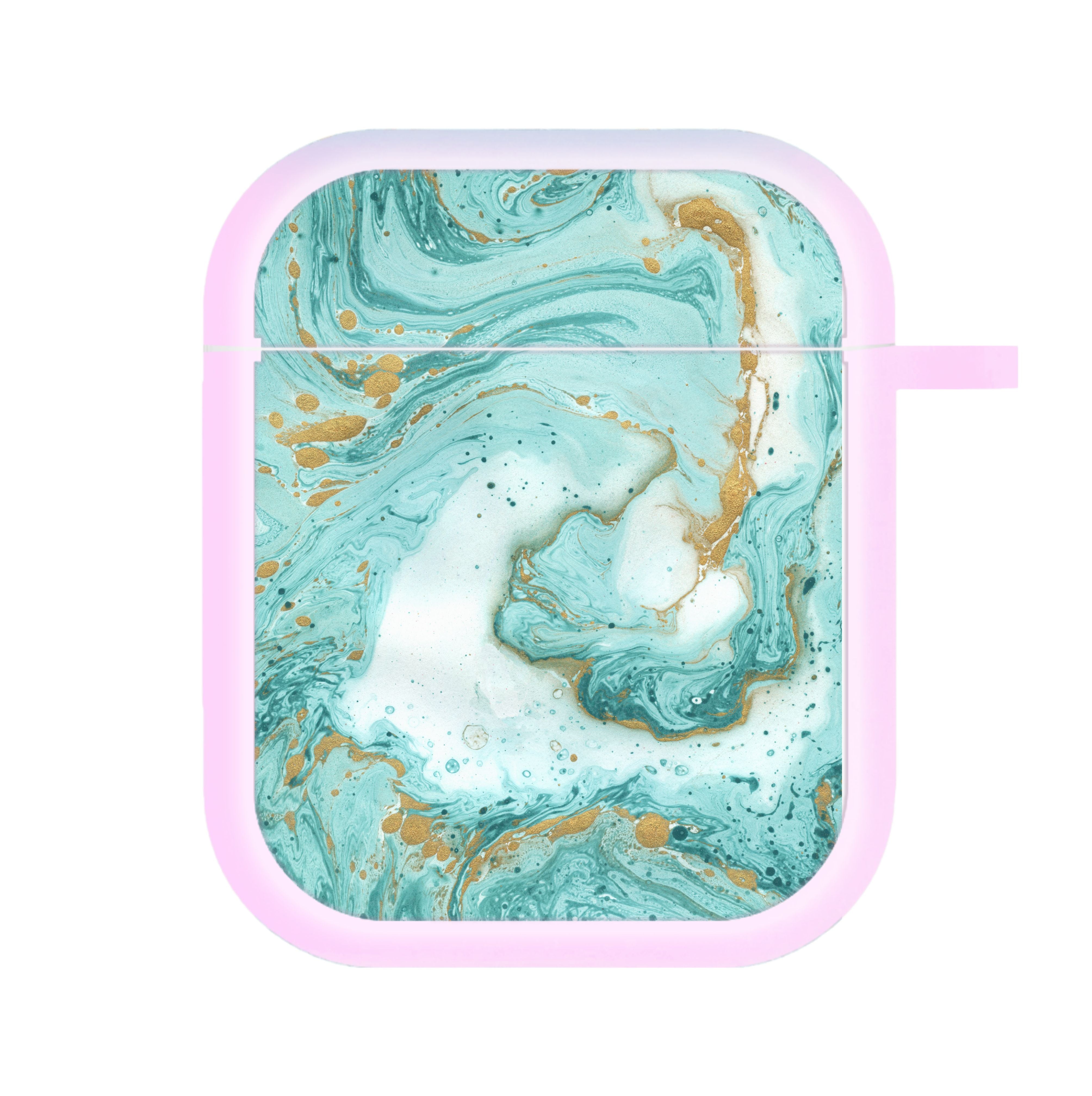 Green Marble AirPods Case