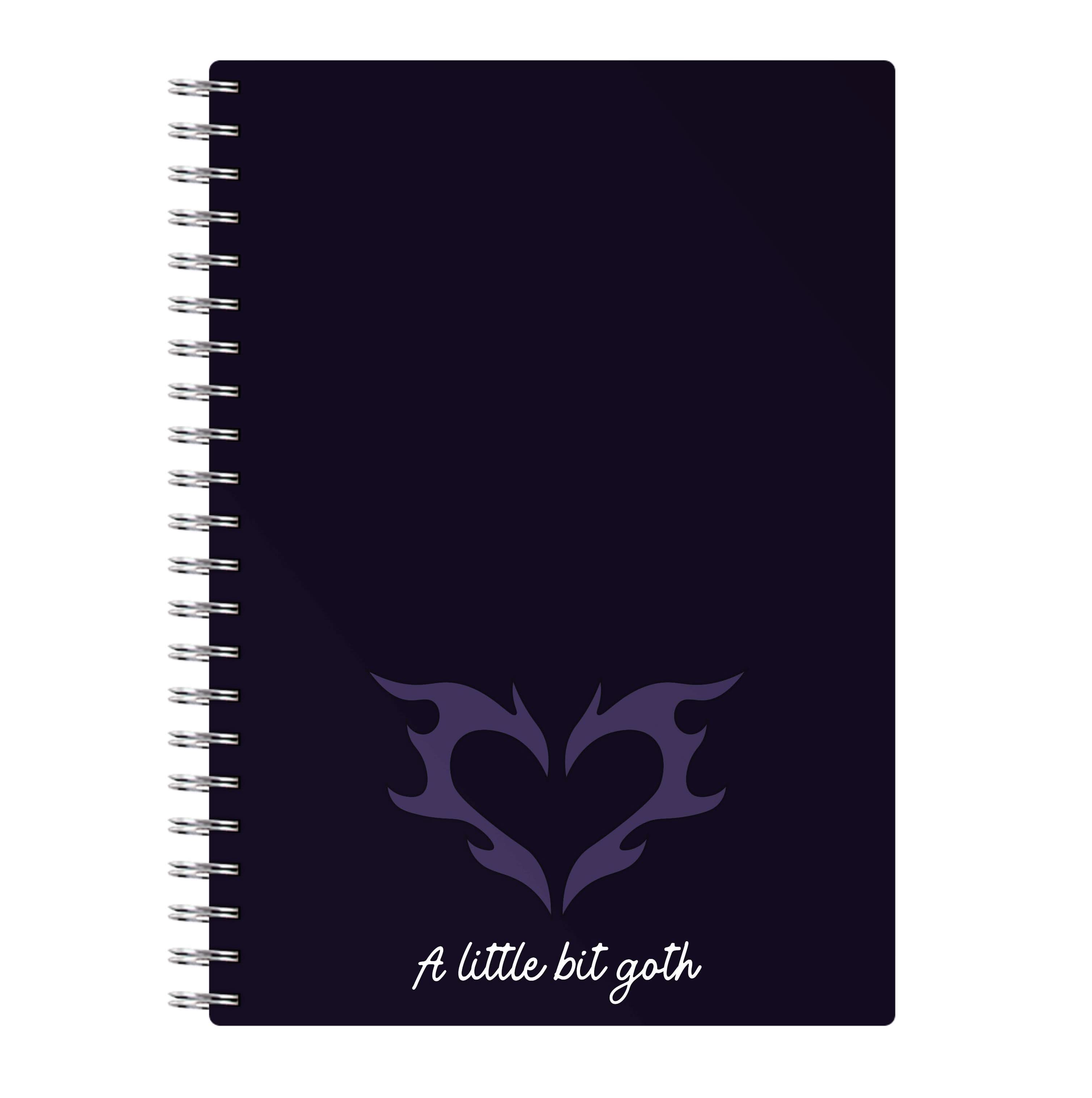 A Little Bit Goth Purple Notebook