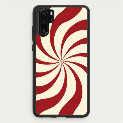 Peppermint Swirl Pattern Huawei P30 Pro Case