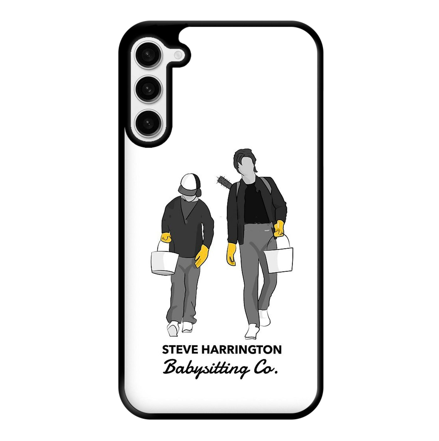 Steve Harrington Babysitting Co - Stranger Things Phone Case