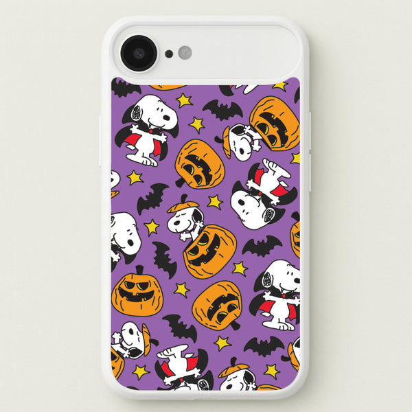 Cartoon Beagle Halloween Pattern iPhone 17 Air Case