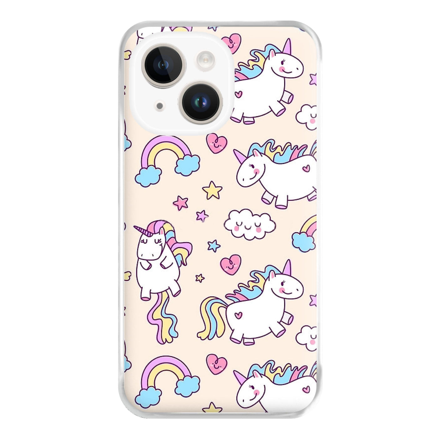 Cute Unicorn Pattern Phone Case