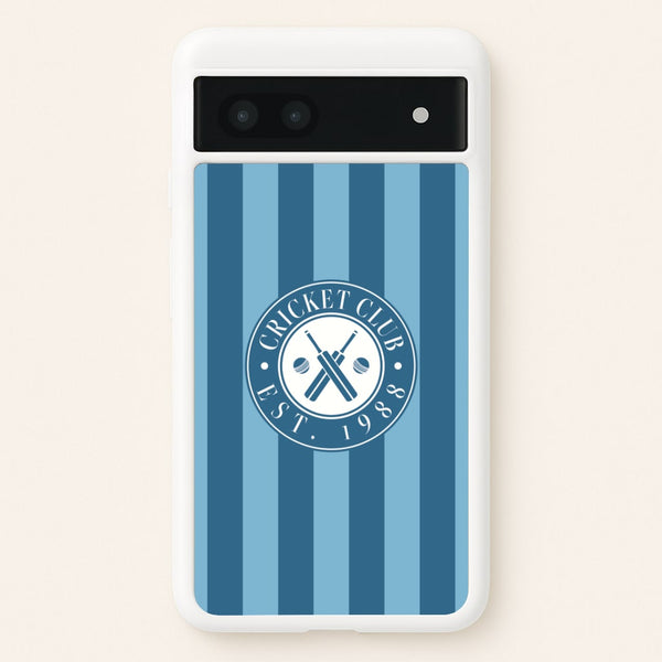 Stripey Cricket Badge Google Pixel 7a Case