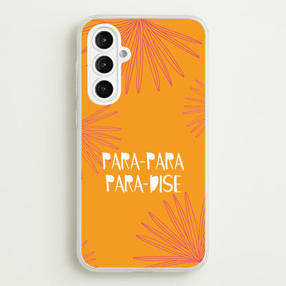 Paradise Lyrics Galaxy A16 Case