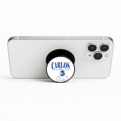 Carlos White And Blue Phone Stand