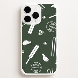 Cricket Props Pattern iPhone 16 Pro Max Case