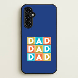 Dad Cubes Galaxy A54 Case