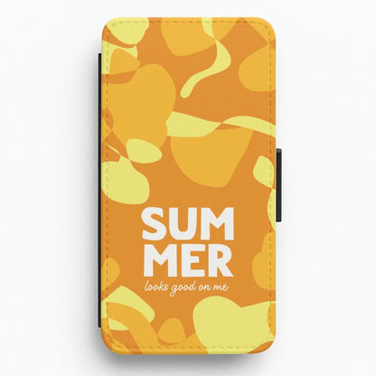 Summer Looks Good On Me Flip / Wallet Phone Case