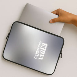 Capricorn Vibes Gradient Zodiac MacBook Cover
