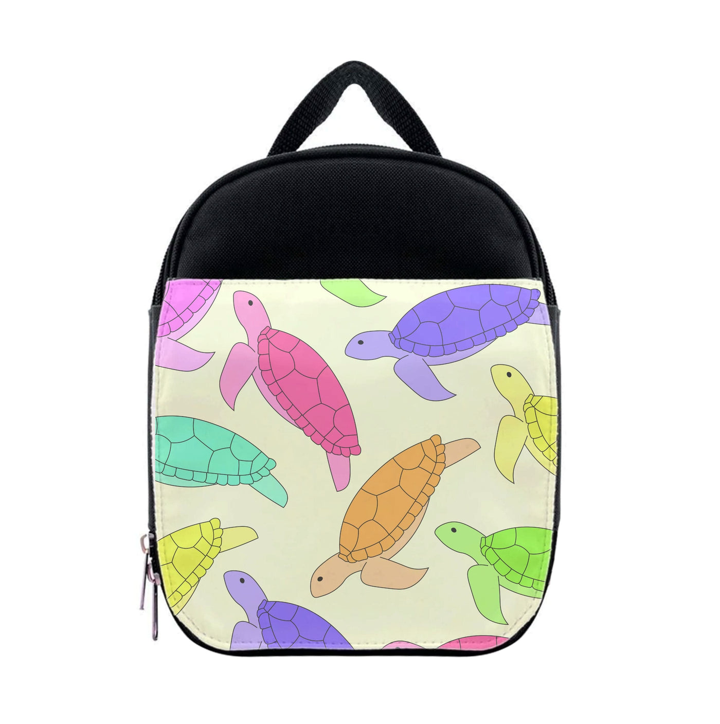 Multi Coloured Turtle Pattern - Sealife Lunchbox