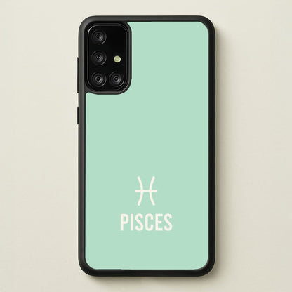 Pisces Pastel Zodiac Galaxy A71 Case