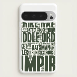 Cricket Wordscape Google Pixel 9 Pro XL Case