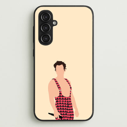 Harry Heart Jumpsuit Galaxy S23FE Case