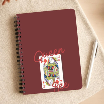 Queen Bee Playing Card Notepad