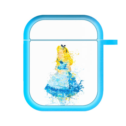 Watercolour Alice in Wonderland Fairytale AirPods Case