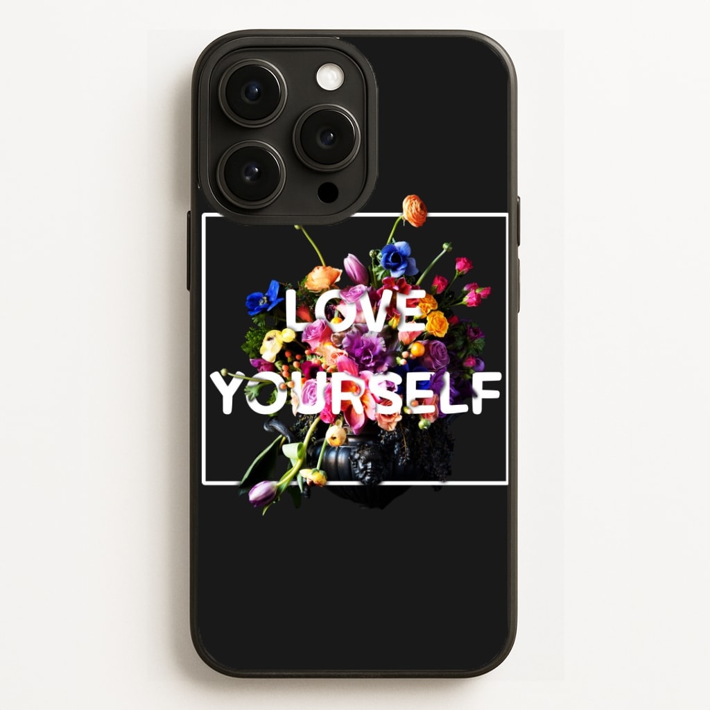 Floral Love Yourself - K Pop Phone Case