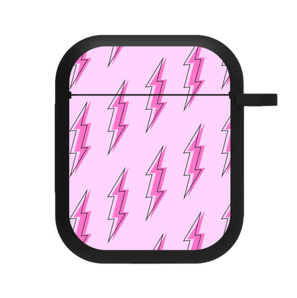 Pink Lightning - Eighties AirPods Case