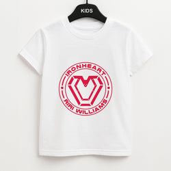 Metal Heart Riri Kids Unisex T-Shirt