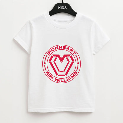 Metal Heart Riri Kids Unisex T-Shirt