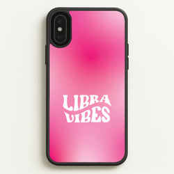 Libra Vibes Gradient Zodiac iPhone XS Max Case