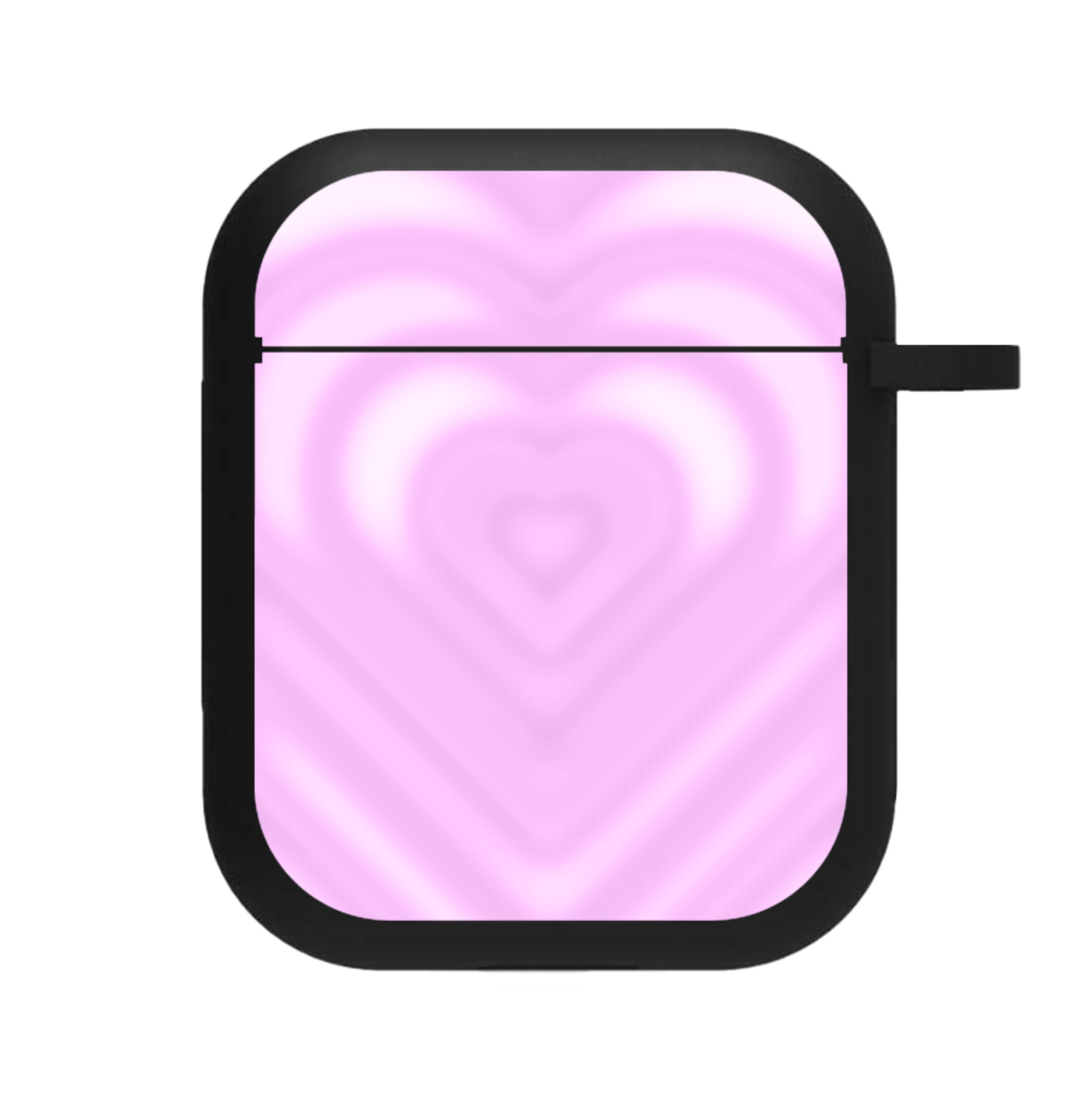 Drippy Love Heart Pink AirPods Case