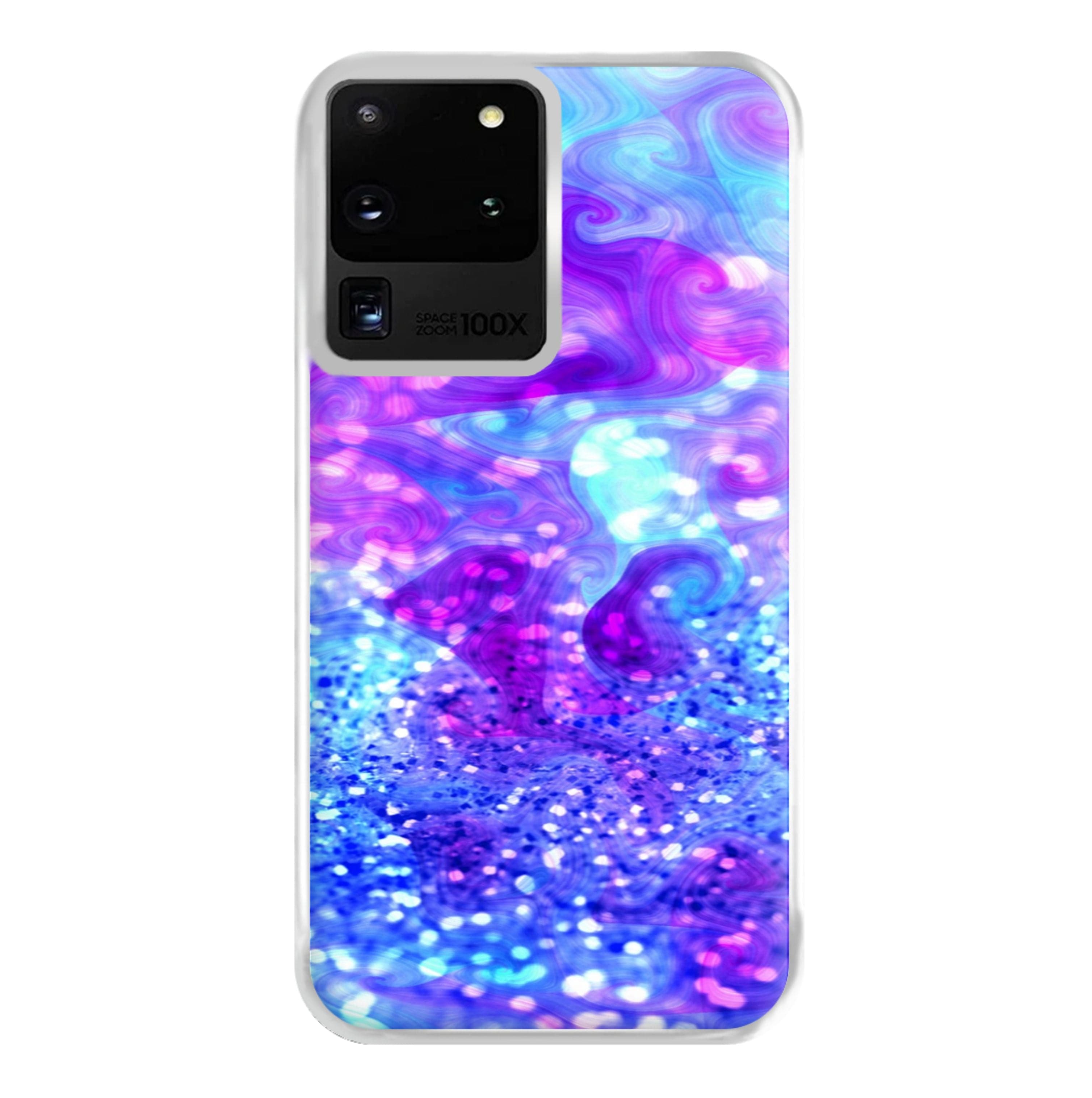 Glitter Swirl, Tumblr Stlye Phone Case