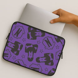 Wednesday Pattern MacBook Cover