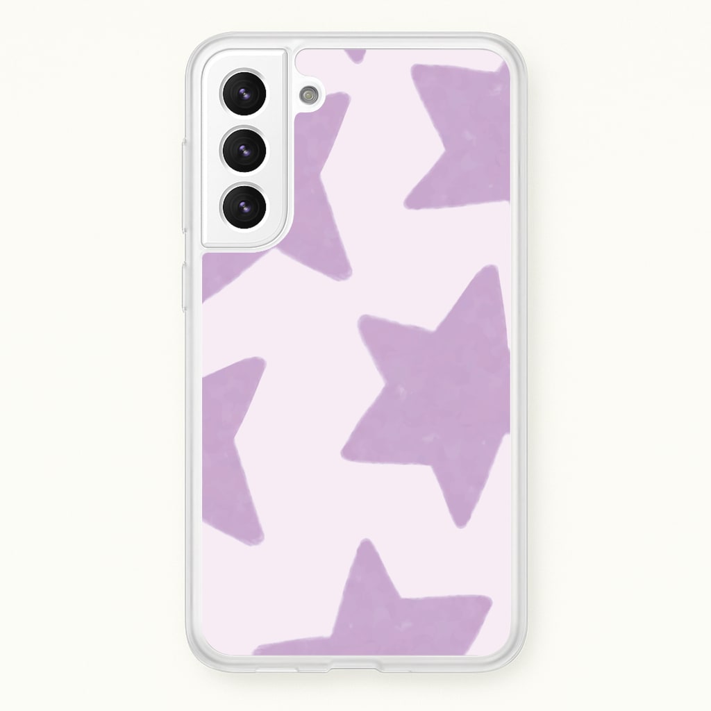 Lilac Stars Galaxy S22 Plus Case