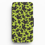 Mouse Bats Pattern Flip / Wallet Phone Case 1