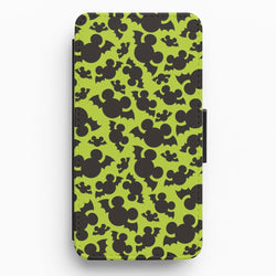 Mouse Bats Pattern Flip / Wallet Phone Case
