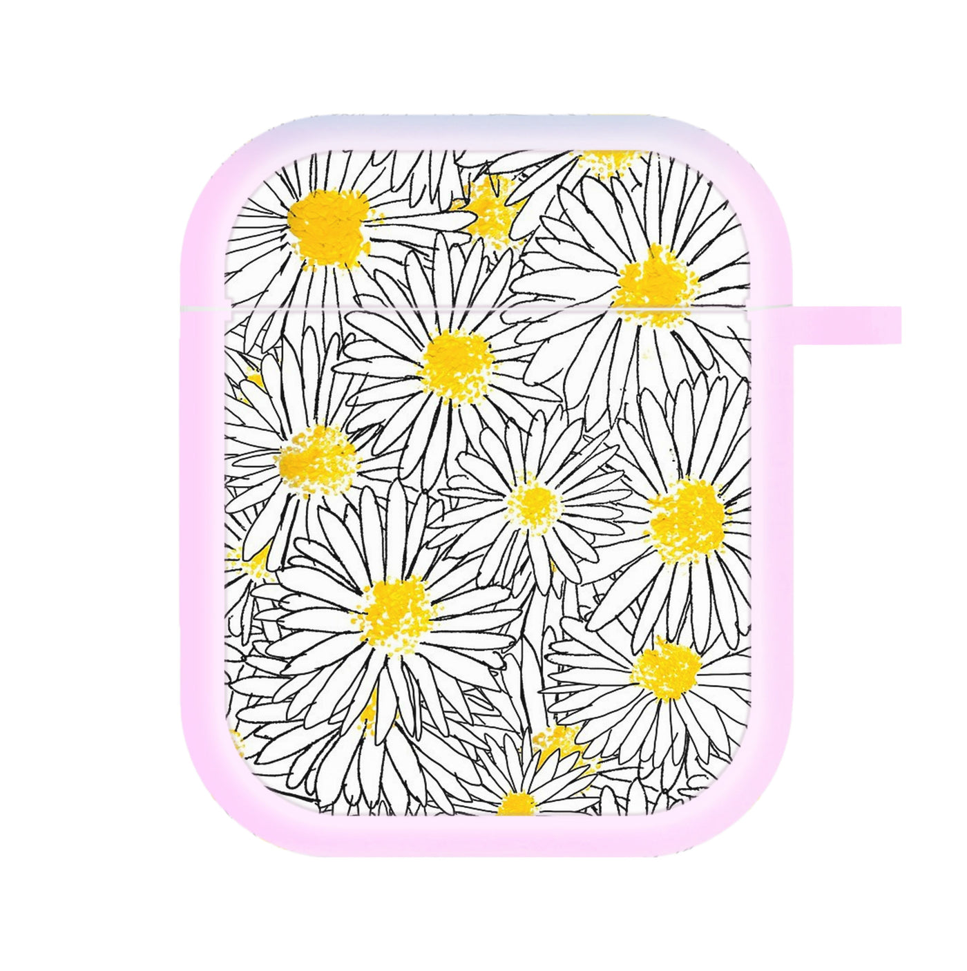 Cute Daisy Pattern AirPods Case