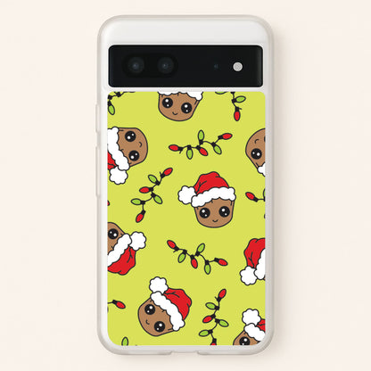 Christmas Tree Hero Pattern Google Pixel 7 Case