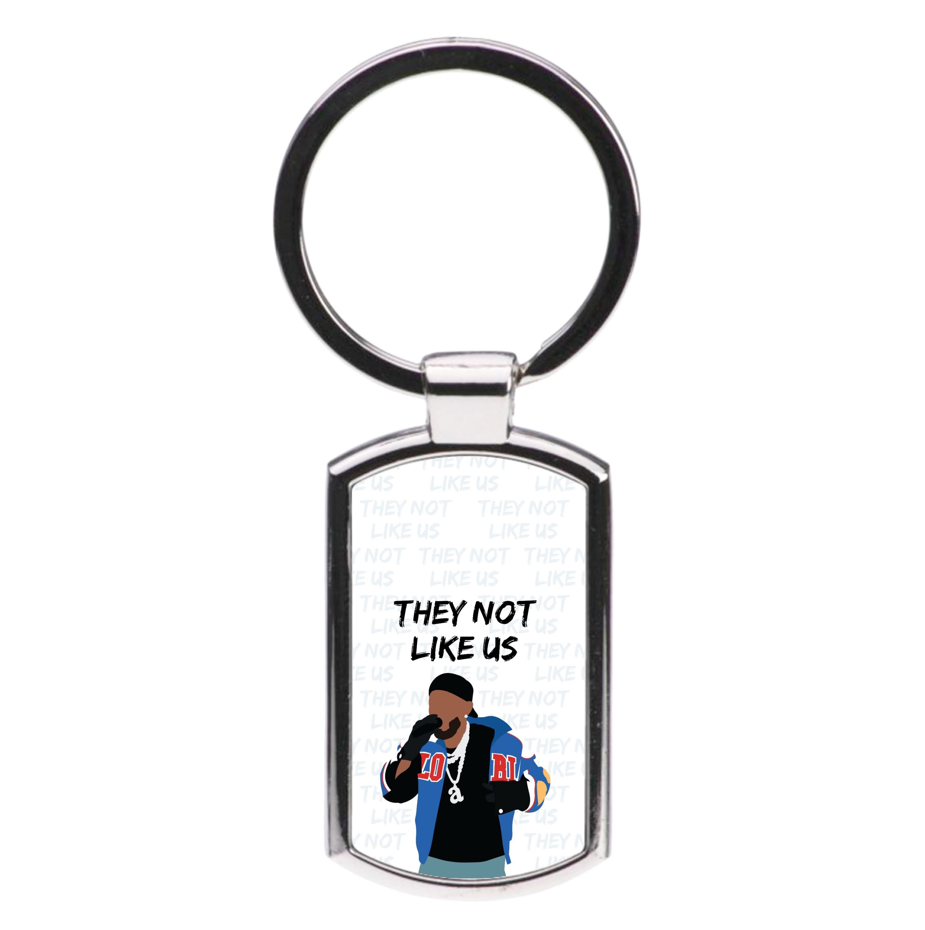 They Not Like Us Luxury Keyring