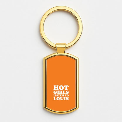 Hot Girls Listen To Louis Gold Keyring