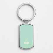 Pisces Pastel Zodiac Luxury Keyring 1
