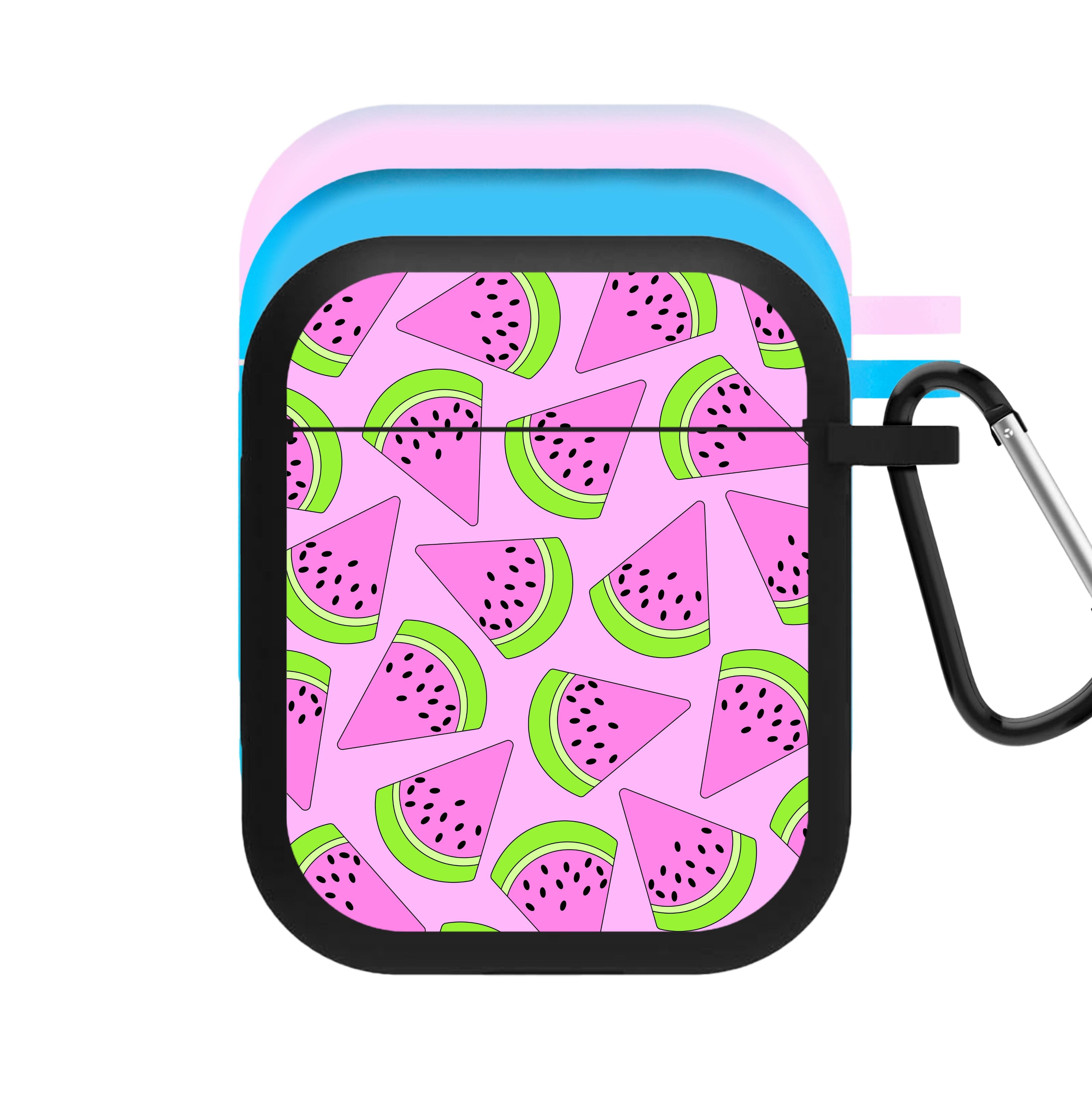 Pink Watermelon Pattern - Summer AirPods Case